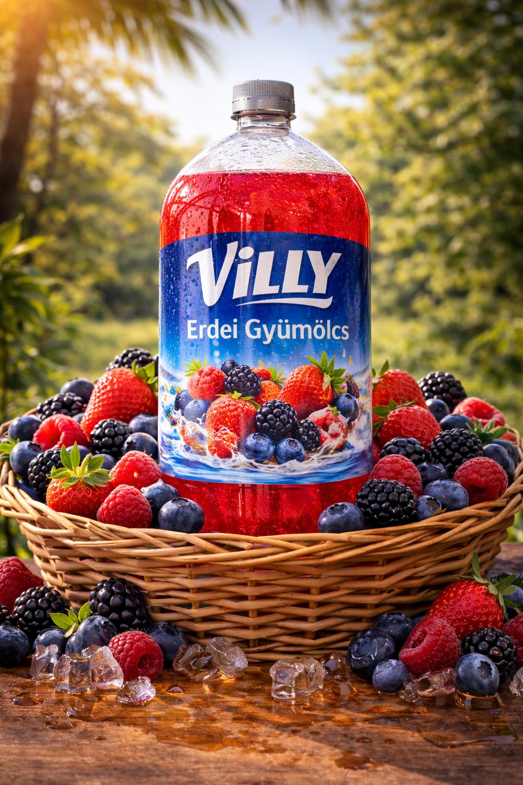 Erdei gyümölcs üdítő